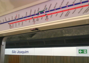 Estação São Joaquim na Liberdade